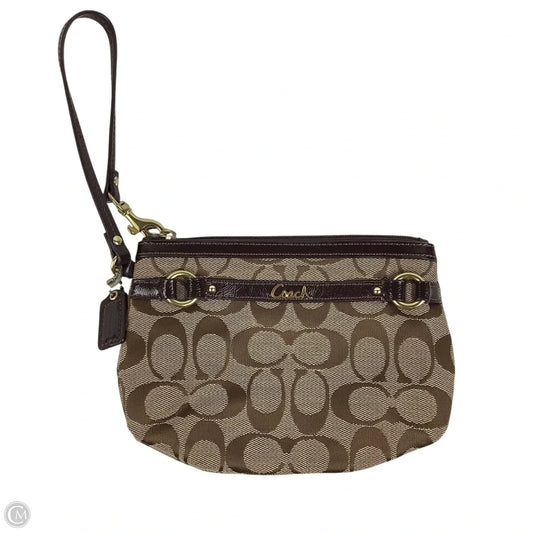 Wristlet Designer By Coach, Size: Large