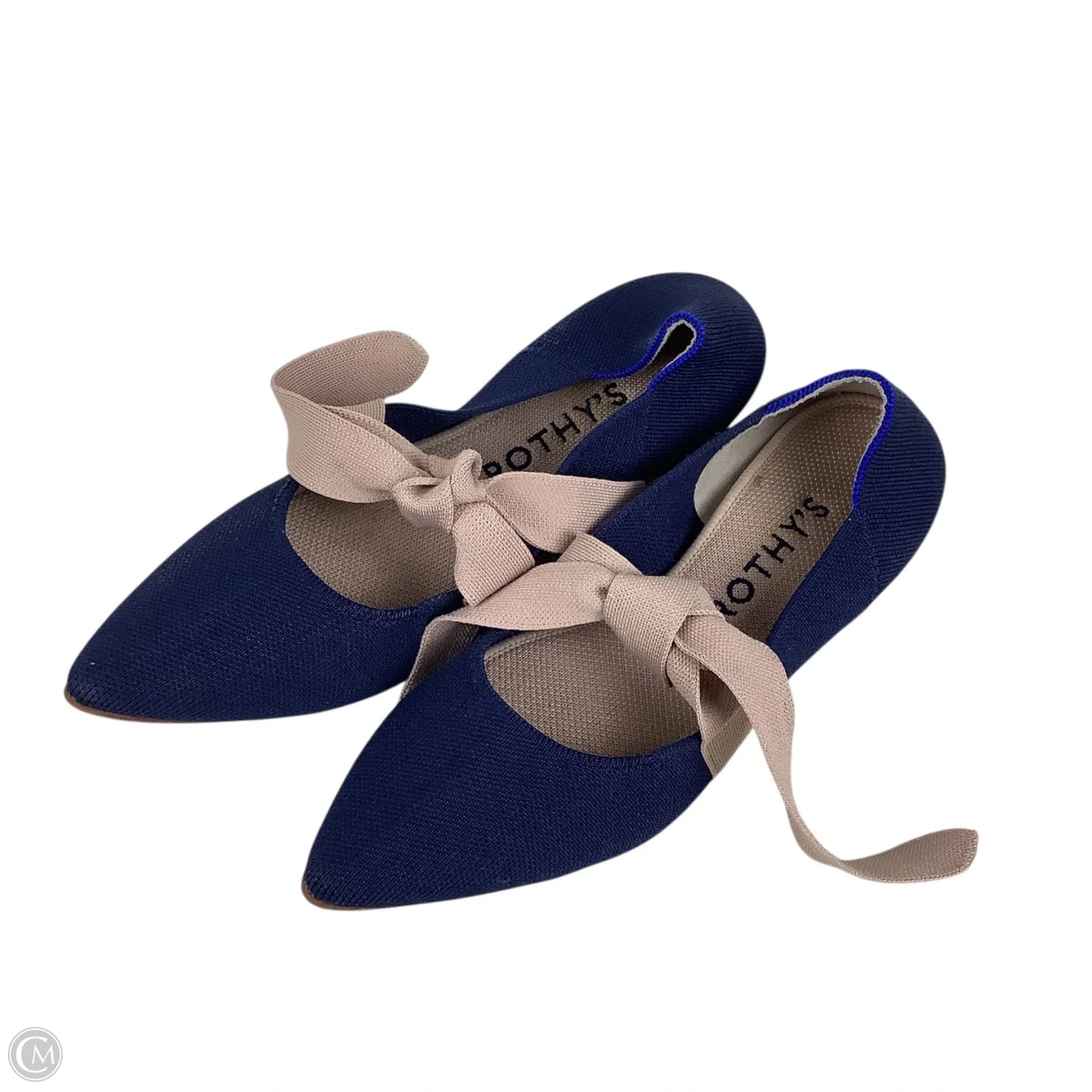 Shoes Flats By Rothys In Navy, Size: 10