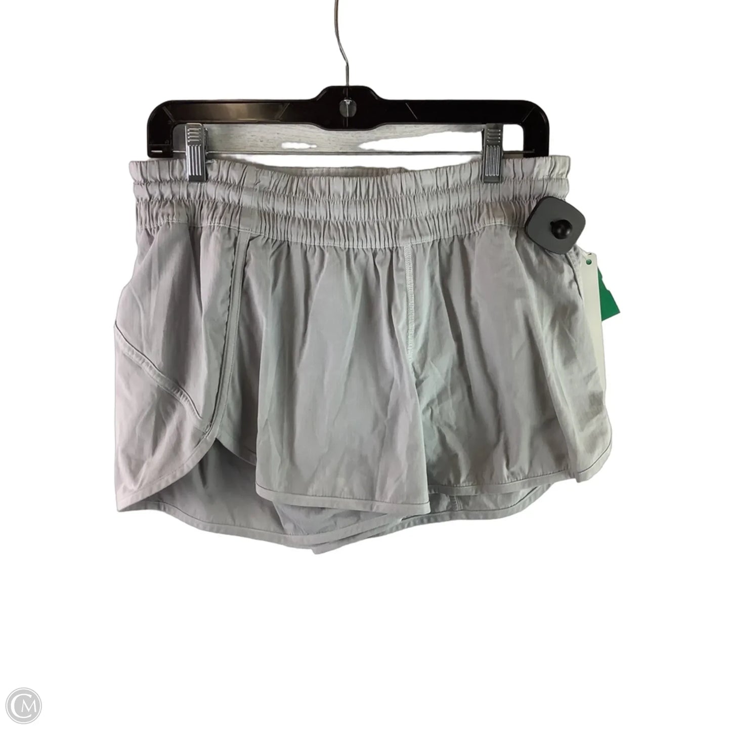 Athletic Shorts By Lululemon In Grey, Size: 12