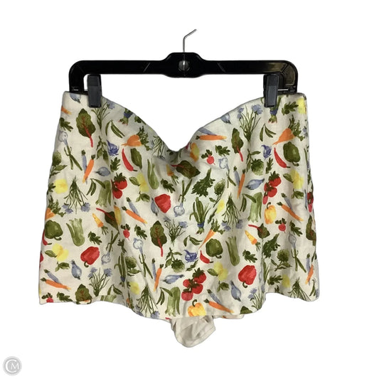 Skort Mini & Short By Abercrombie And Fitch In Multi-colored, Size: L