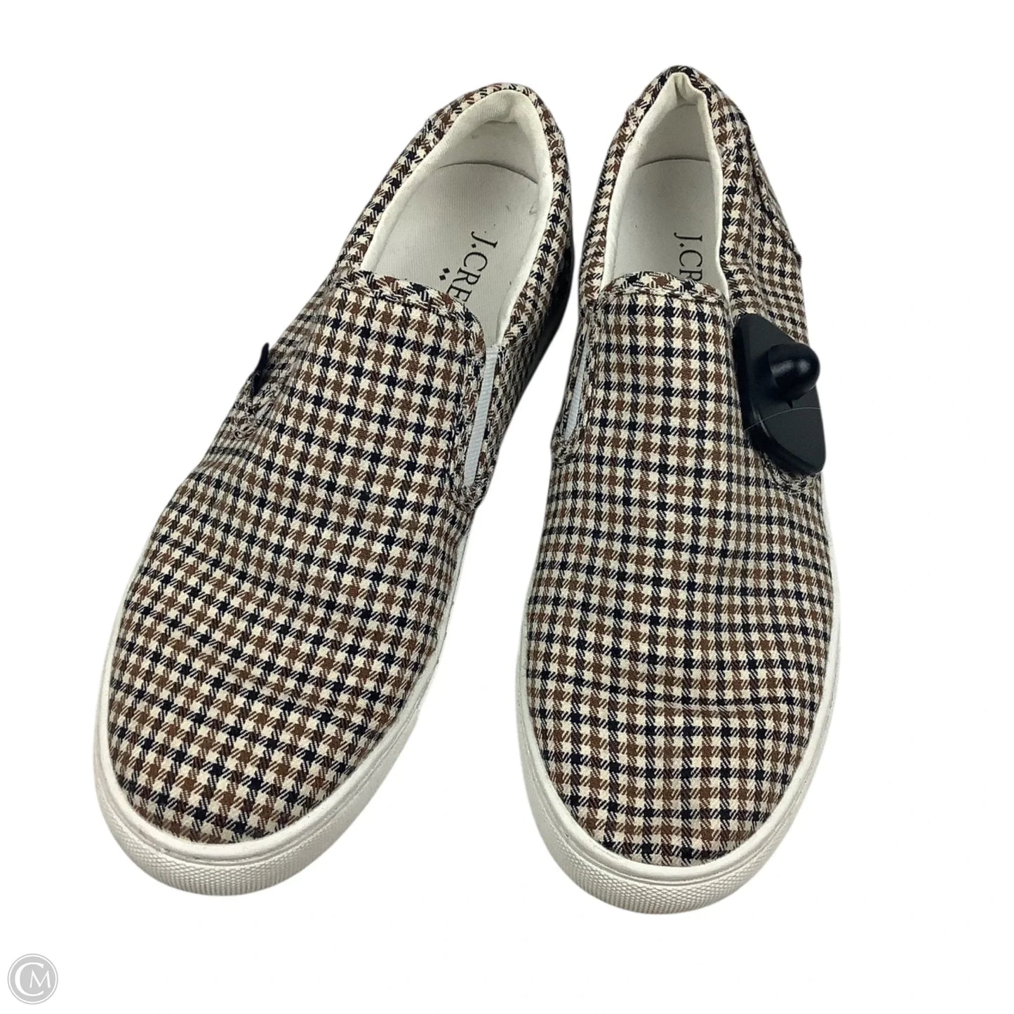 Shoes Flats By J. Crew In Plaid Pattern, Size: 8