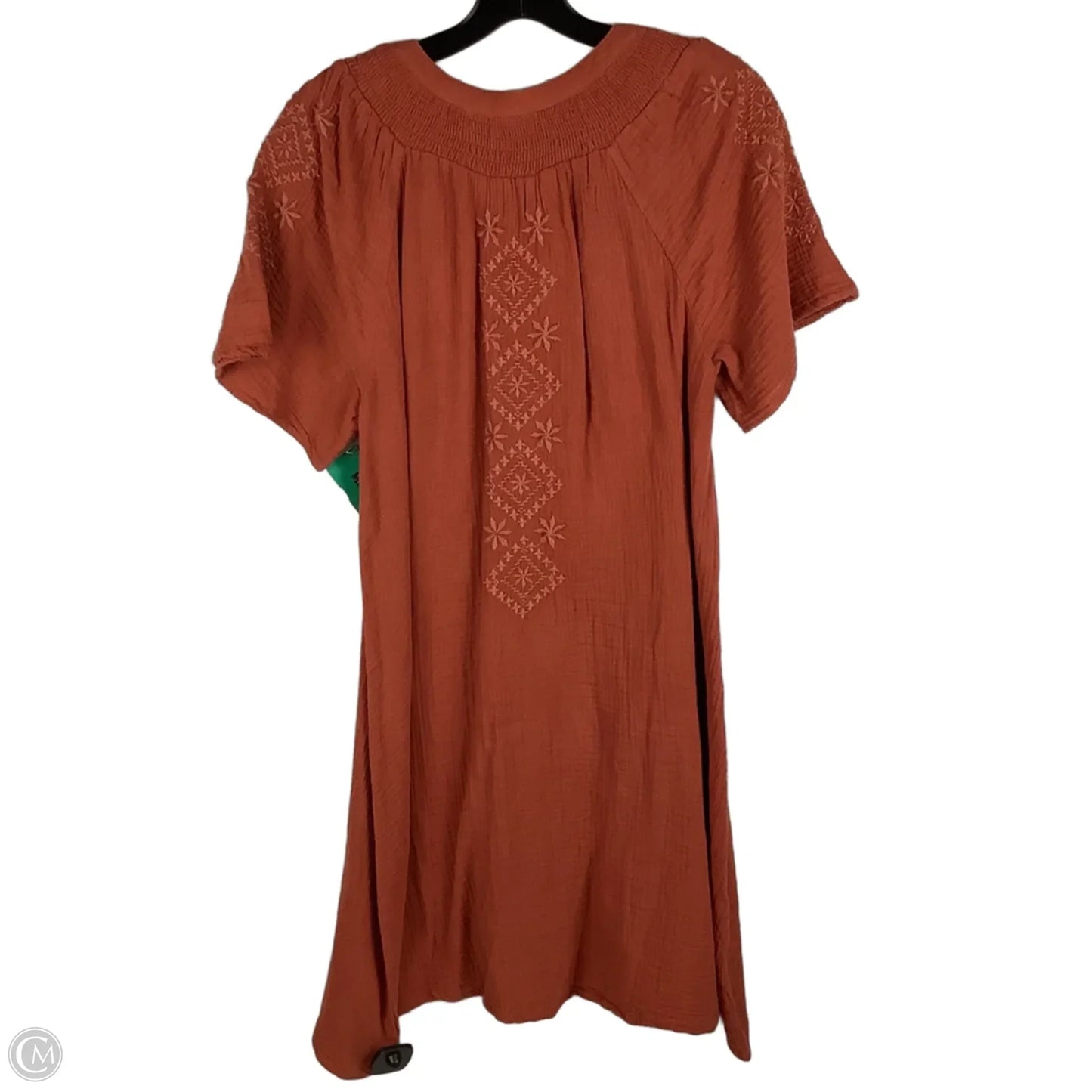 Dress Casual Short By Lucky Brand In Orange, Size: Xs
