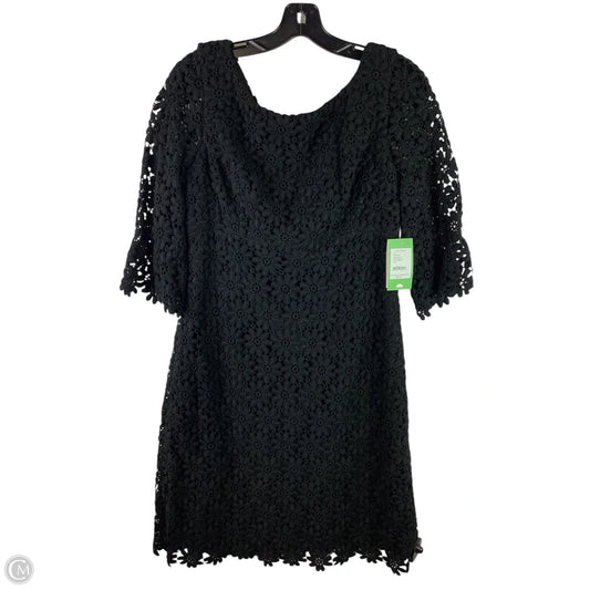 Dress Designer By Lilly Pulitzer In Black, Size: 8