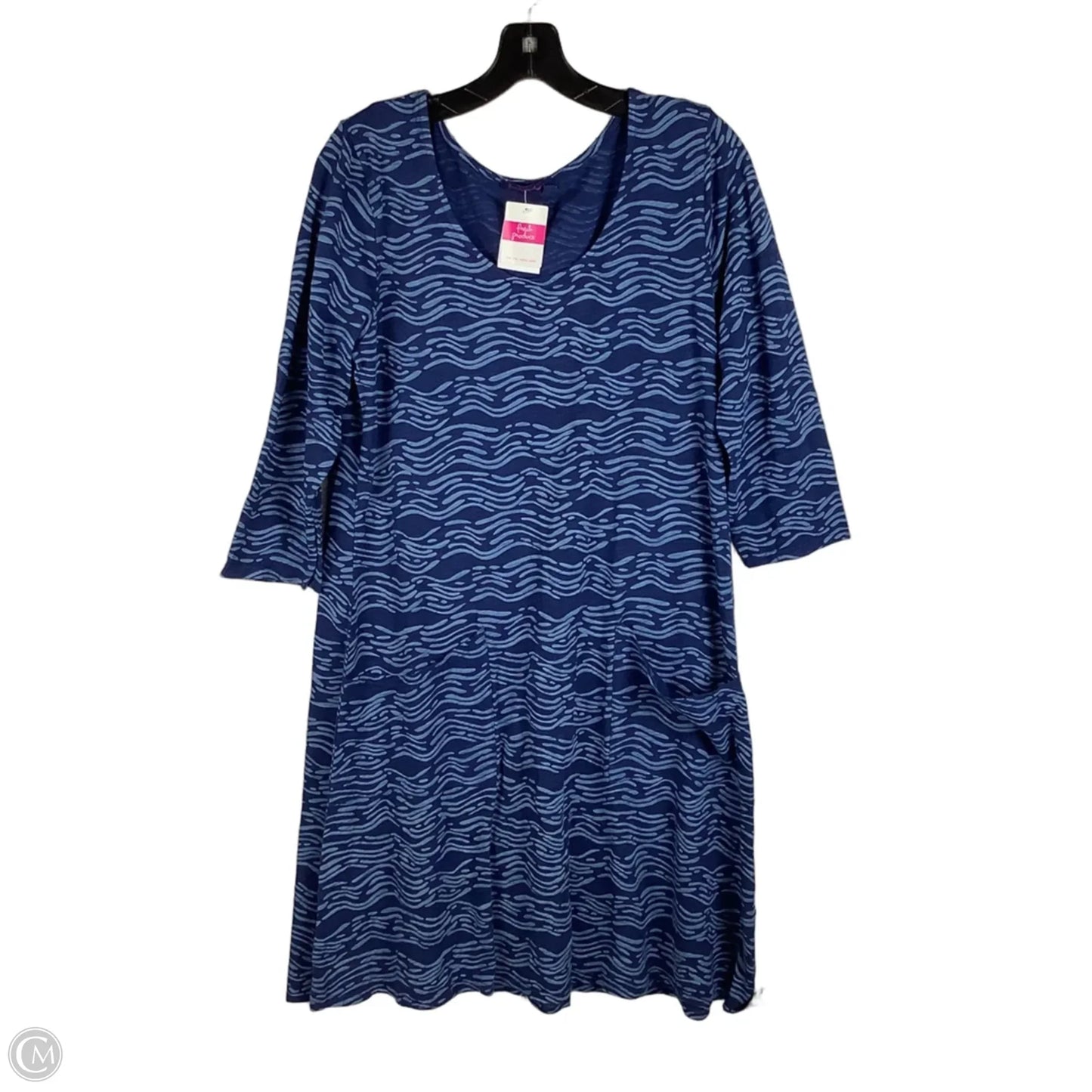 Dress Casual Short By Fresh Produce In Blue, Size: M