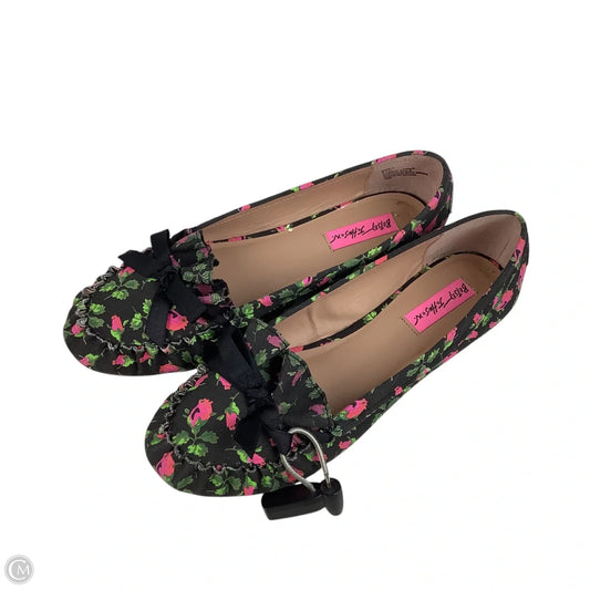 Shoes Flats By Betsey Johnson In Pink, Size: 8.5