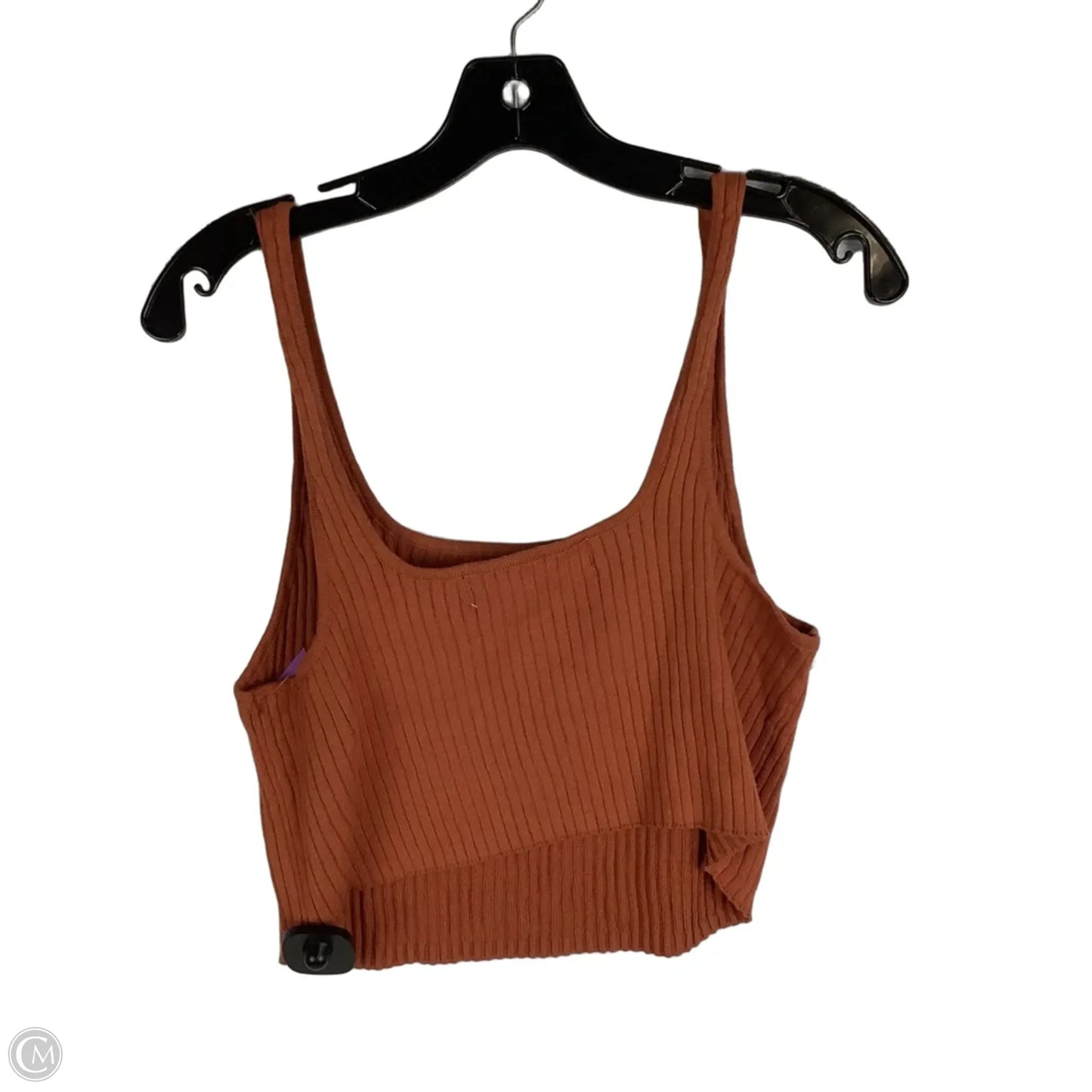 Top Sleeveless By Free People In Orange, Size: M