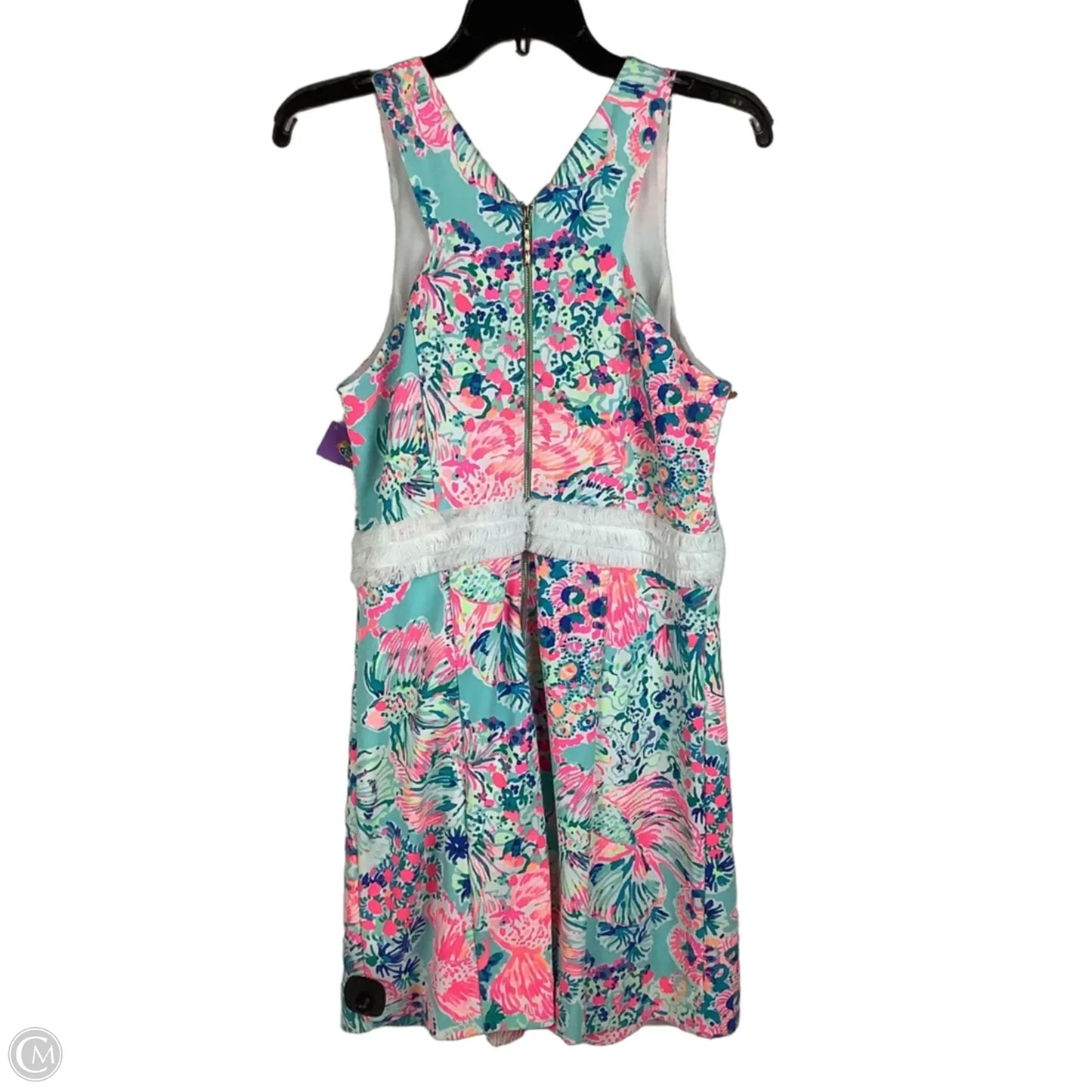 Dress Designer By Lilly Pulitzer In Aqua, Size: M
