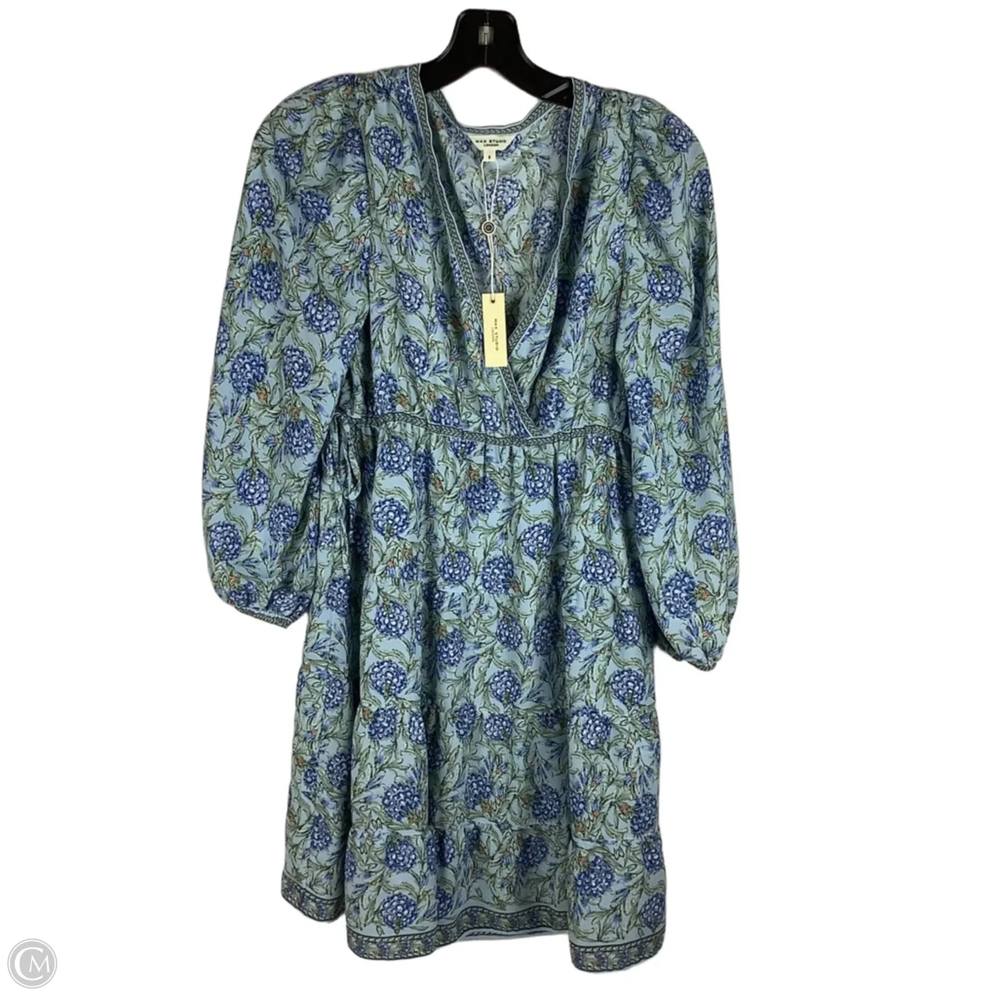 Dress Casual Short By Max Studio In Blue, Size: S
