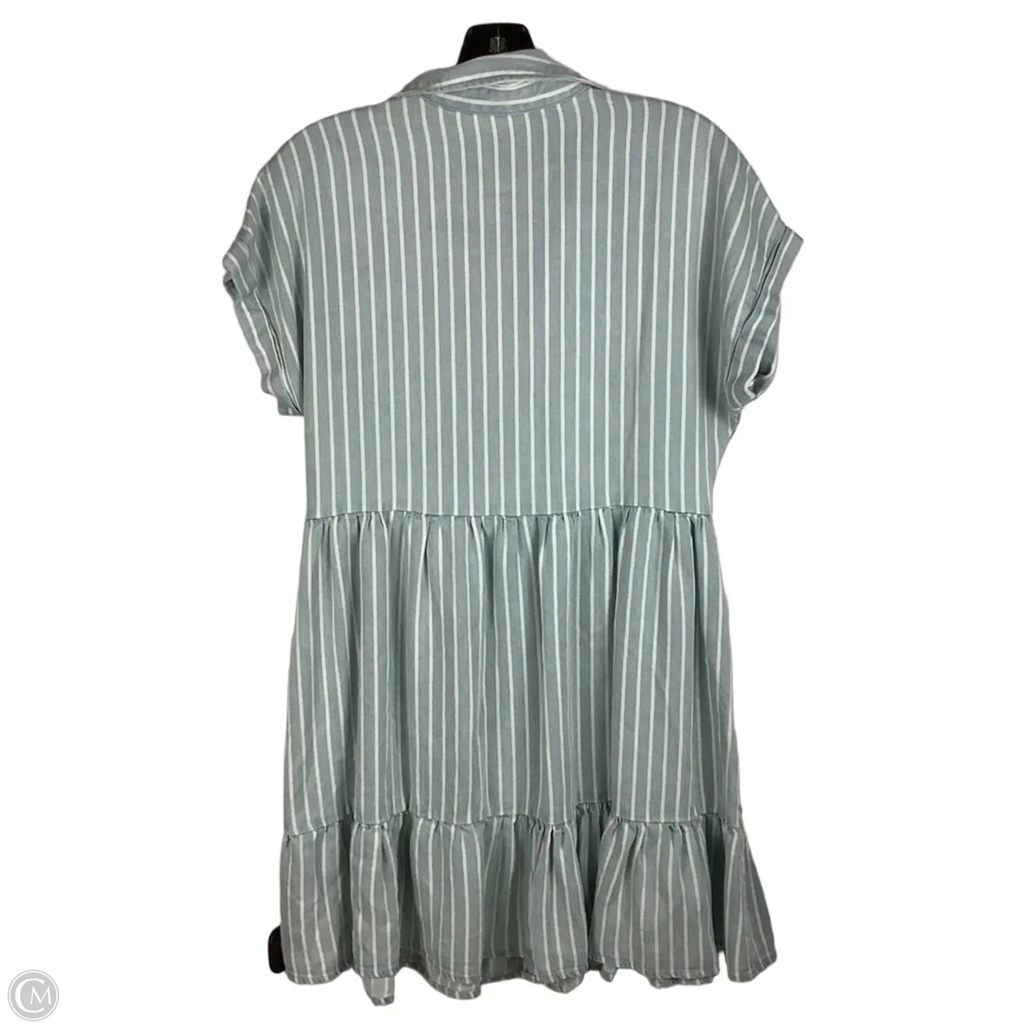 Dress Casual Midi By Blu Pepper In Blue, Size: L