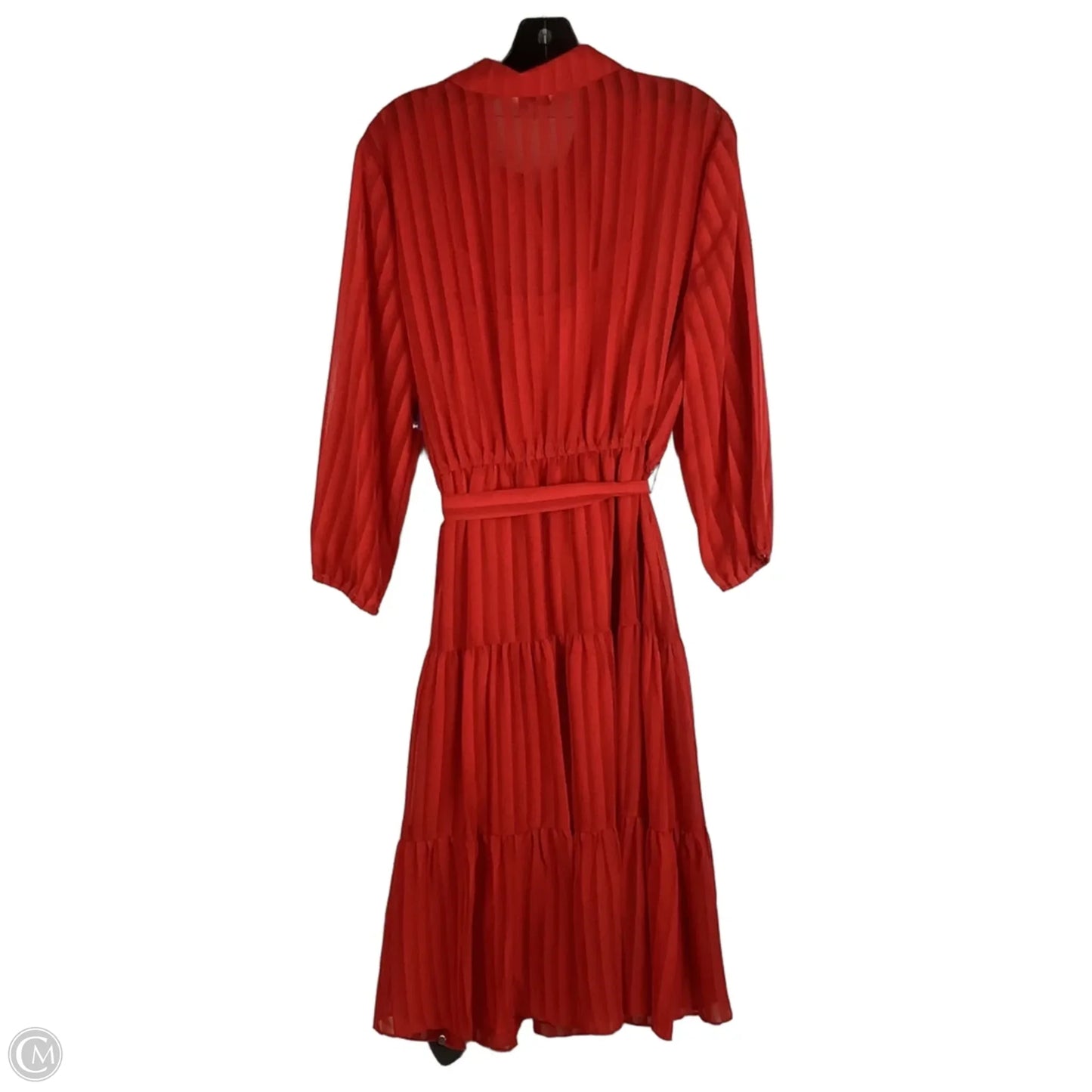 Dress Casual Midi By Nanette By Nanette Lepore In Red, Size: 14