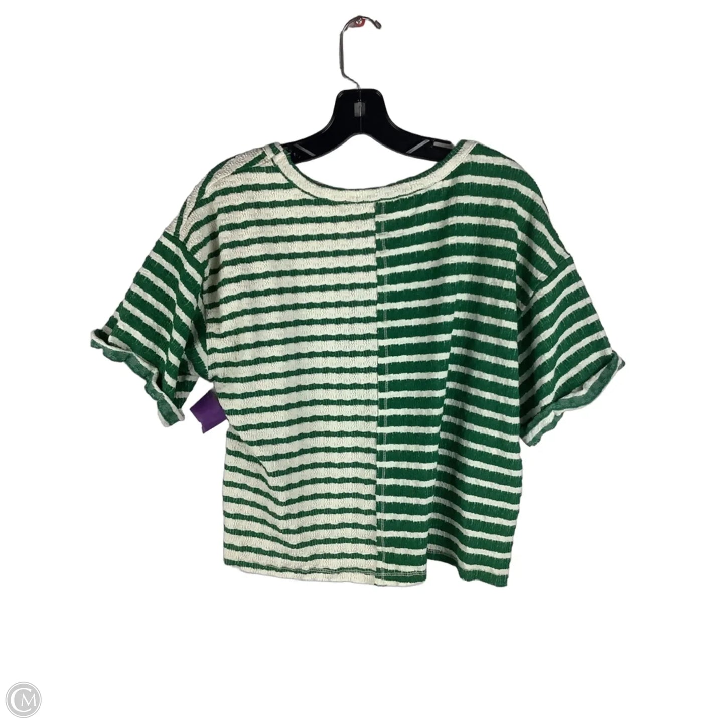 Top Short Sleeve By Altard State In Green, Size: M