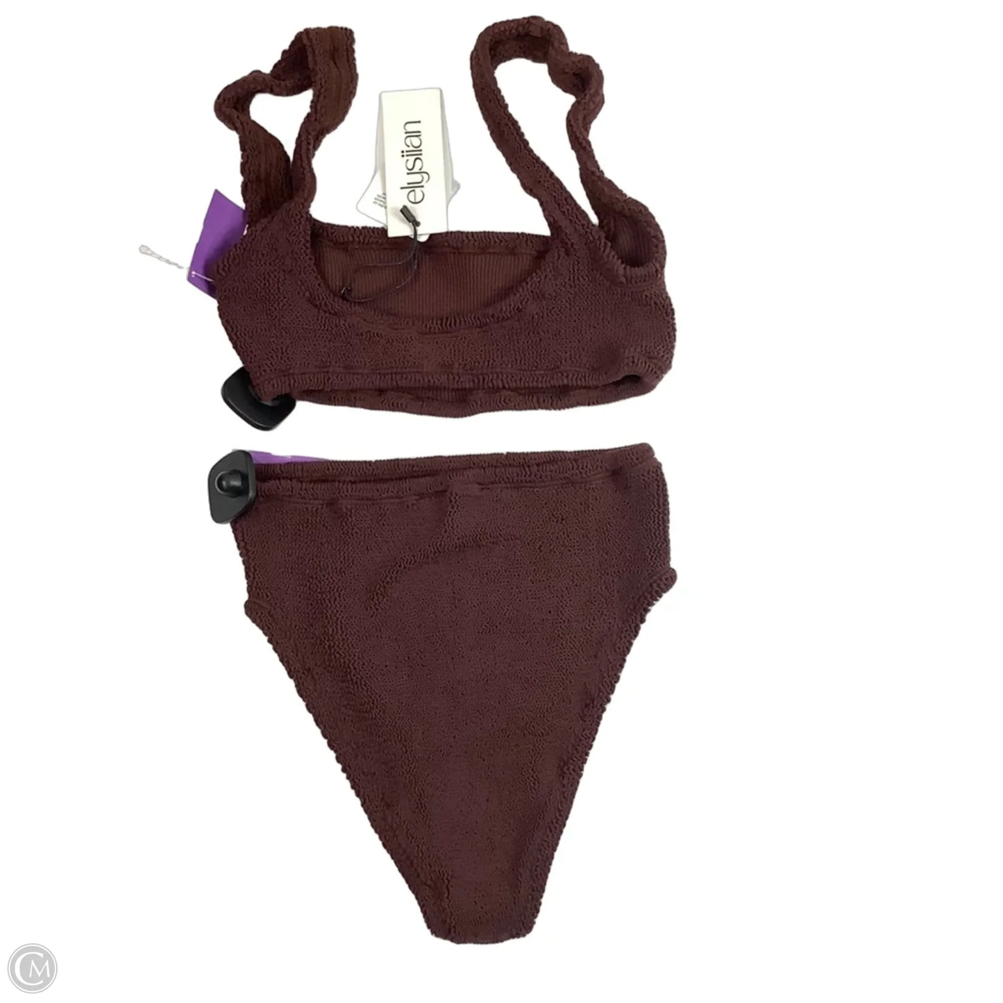 Swimsuit 2pc By Cmc In Maroon, Size: Osfm