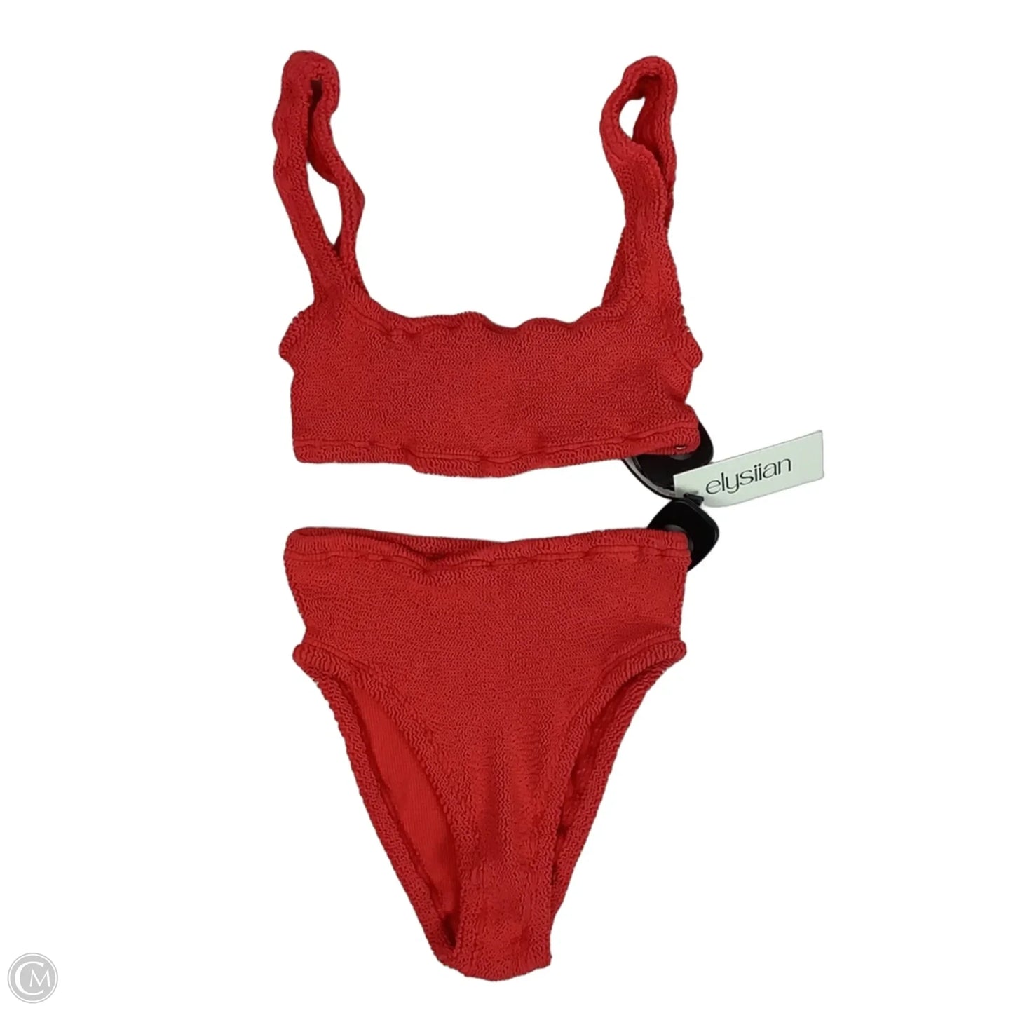 Swimsuit 2pc By Cmc In Coral, Size: Osfm