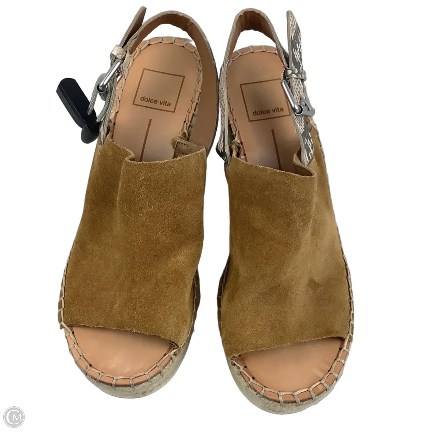 Shoes Heels Wedge By Dolce Vita In Tan, Size: 8