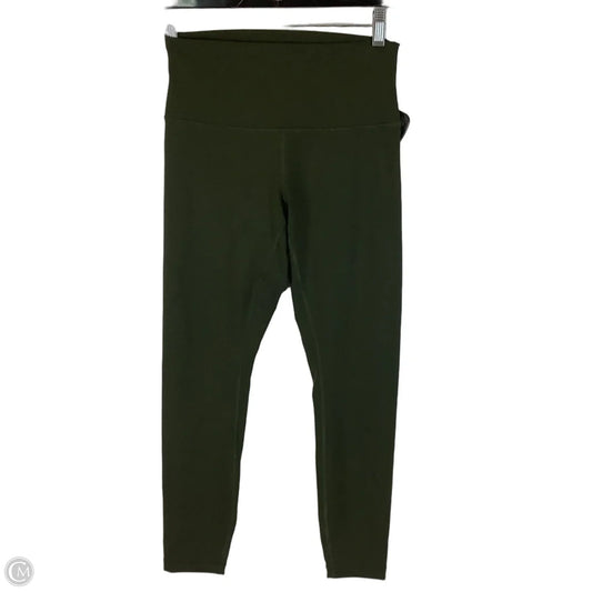 Athletic Leggings Capris By Lululemon In Green, Size: 6