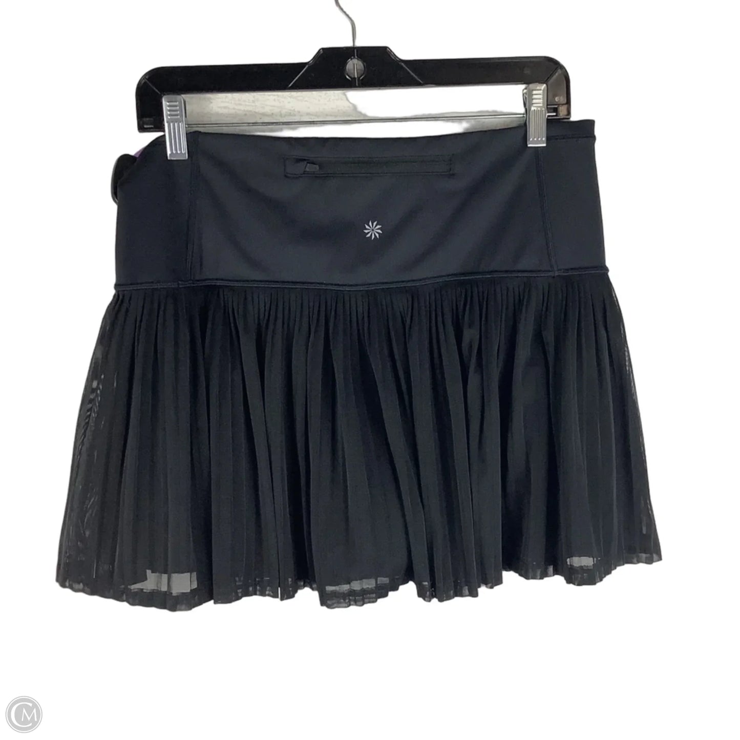 Athletic Skort By Athleta In Black, Size: M