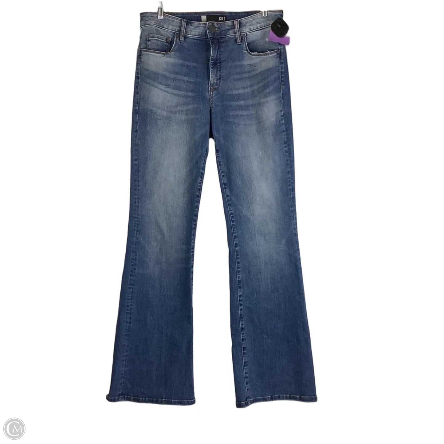 Jeans Boot Cut By Kut In Blue Denim, Size: 8
