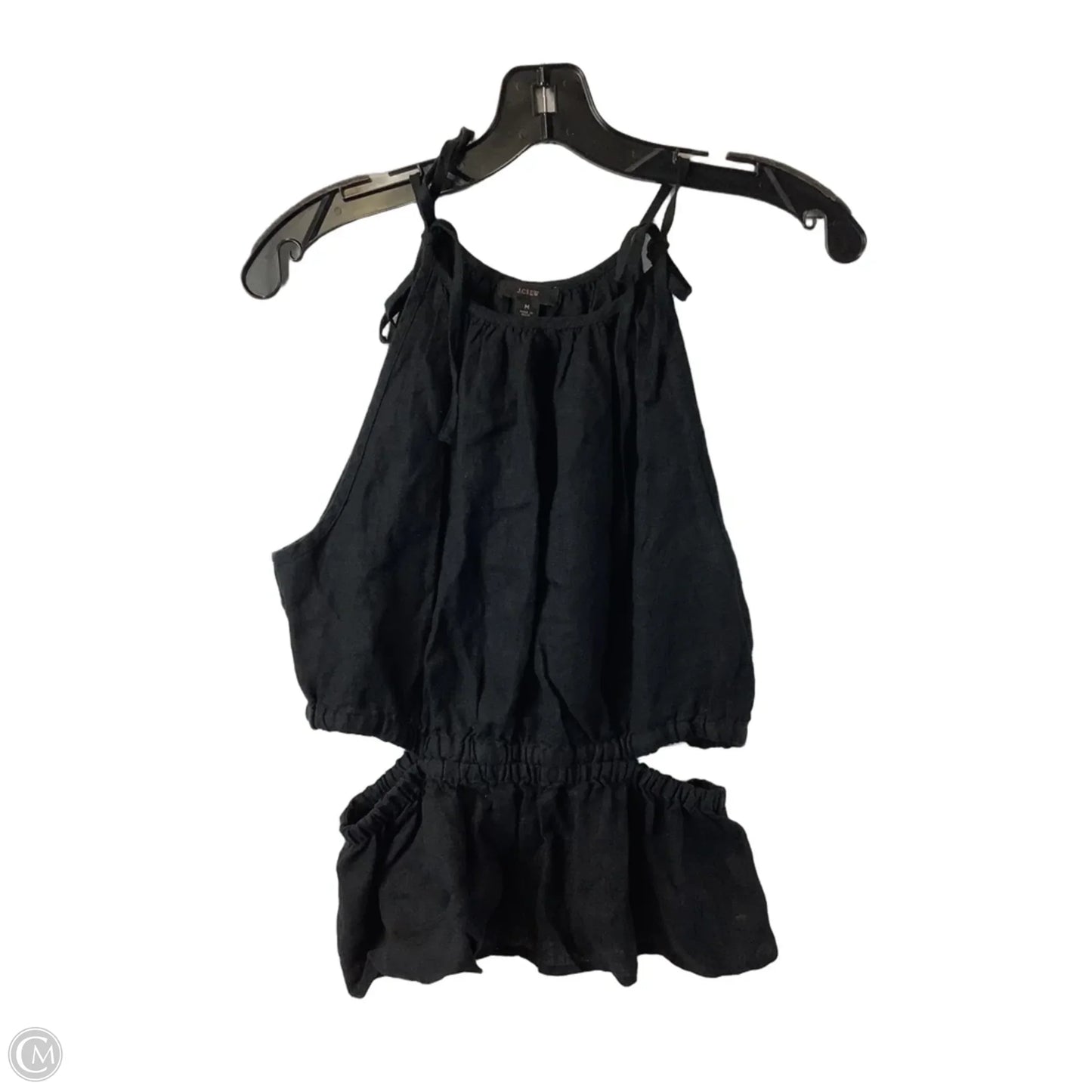 Top Sleeveless By J. Crew In Black, Size: M