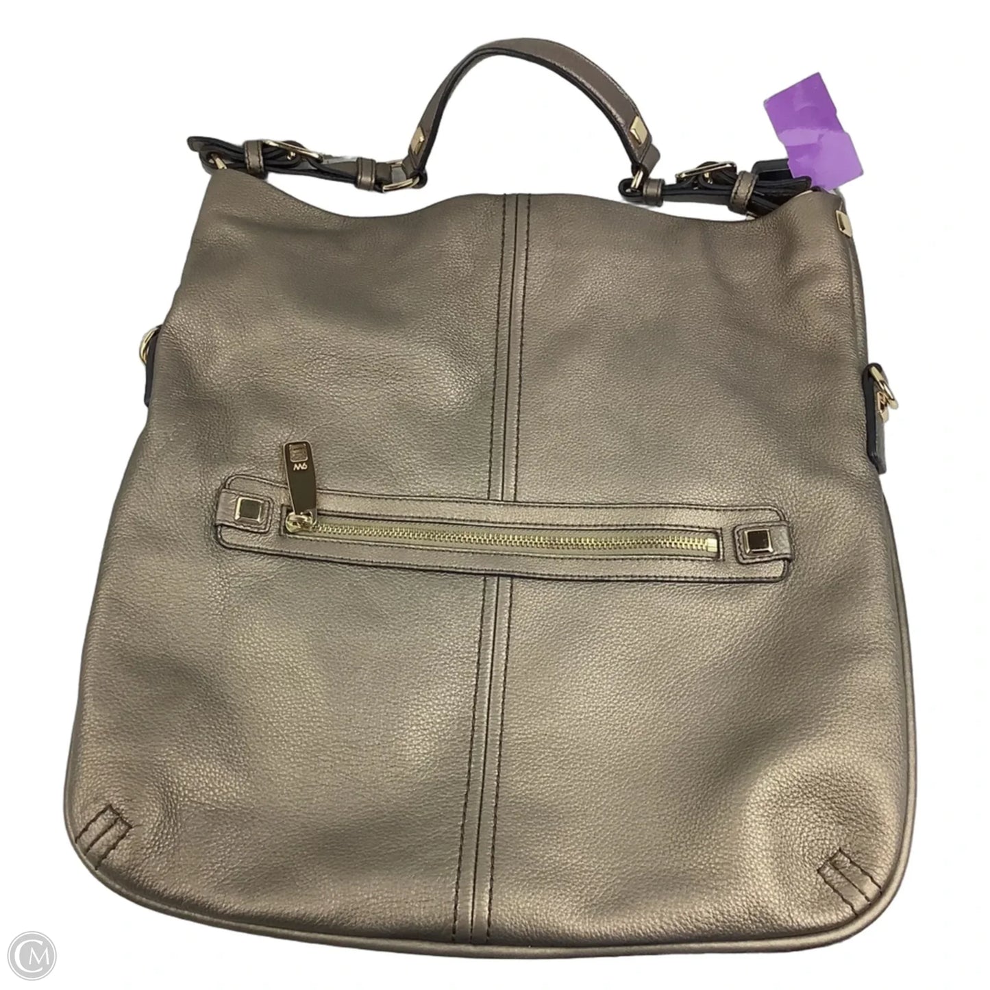 Handbag Leather By Nine West, Size: Large