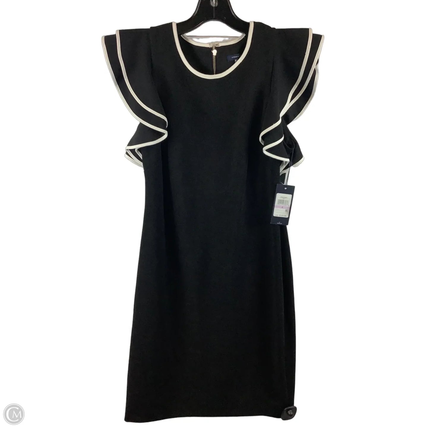 Dress Work By Tommy Hilfiger In Black, Size: 6