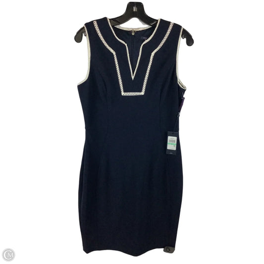 Dress Work By Tommy Hilfiger In Navy, Size: 8
