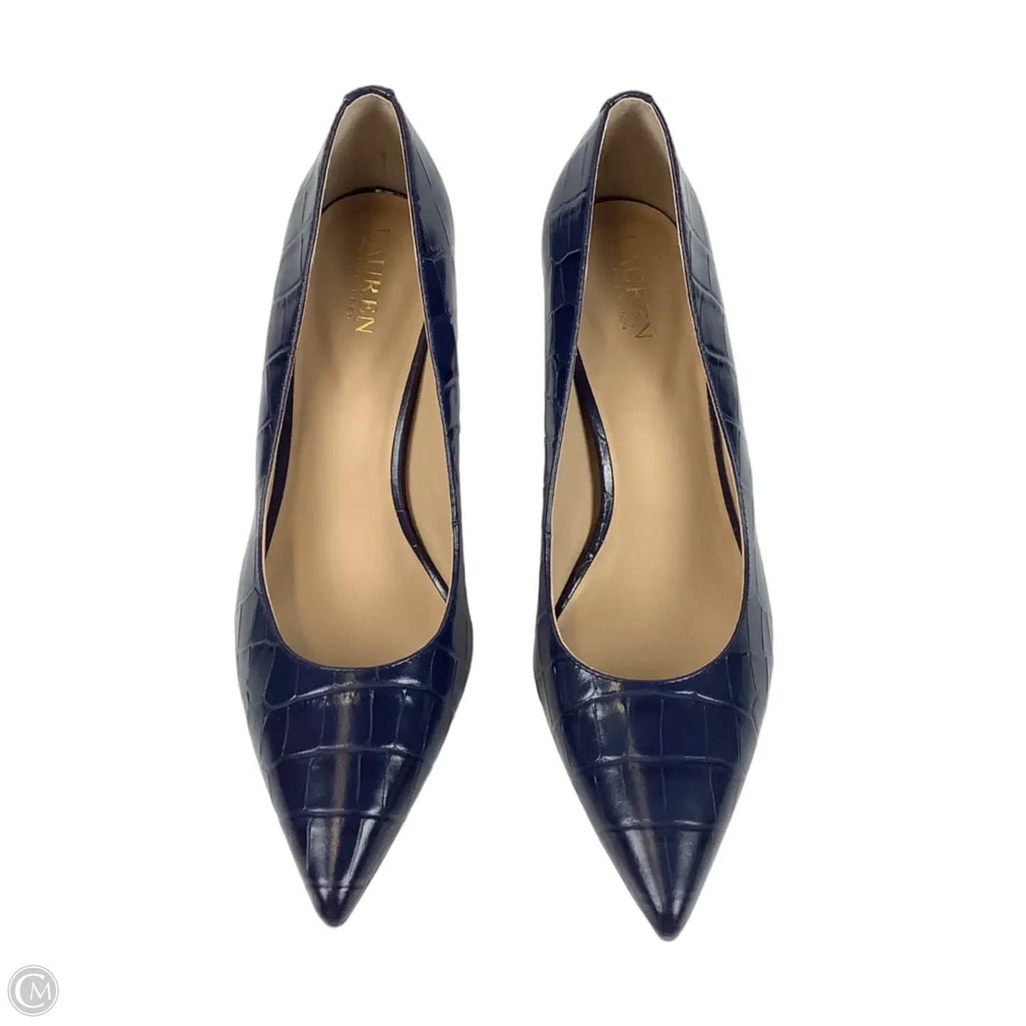 Shoes Heels Stiletto By Lauren By Ralph Lauren In Navy, Size: 10