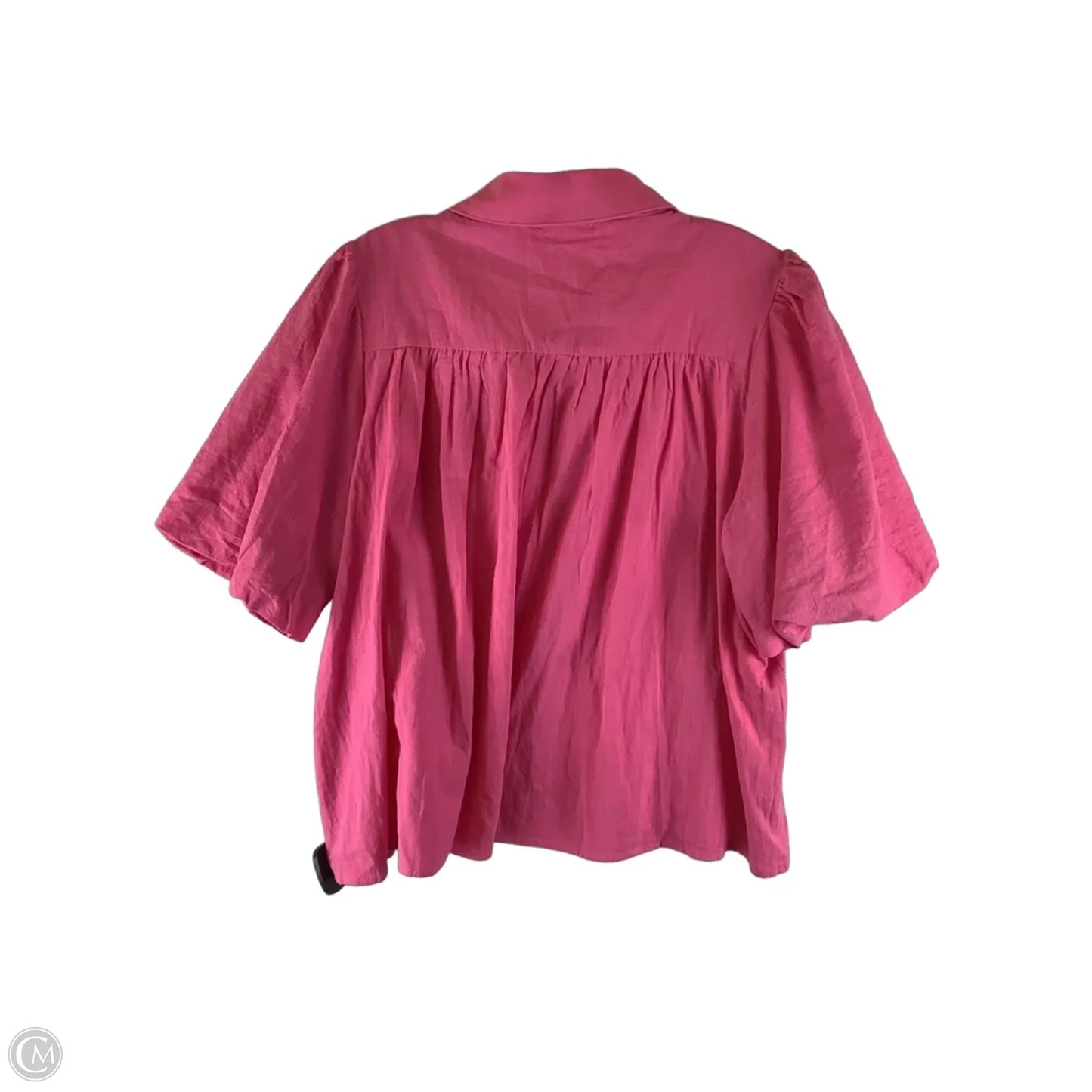 Top Short Sleeve By Anniewear In Pink, Size: Xl