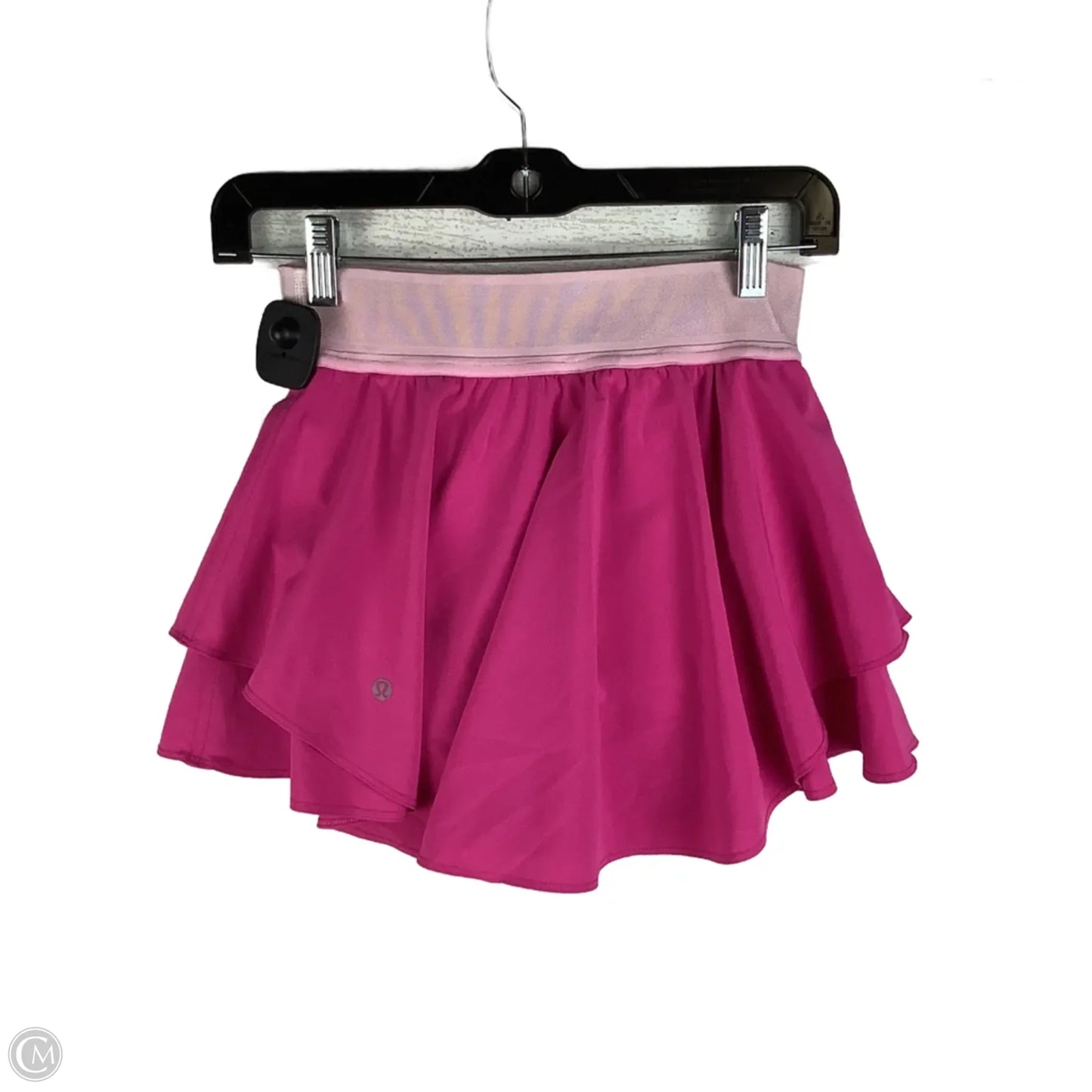Athletic Skort By Lululemon In Pink, Size: 2