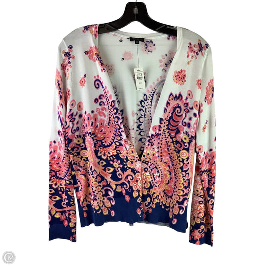 Cardigan By Talbots In Multi-colored, Size: M