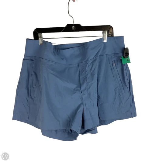 Athletic Shorts By Athleta In Blue, Size: 20