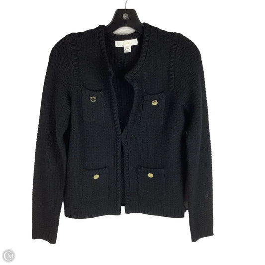 Sweater Cardigan Designer By Lilly Pulitzer In Black, Size: Xs