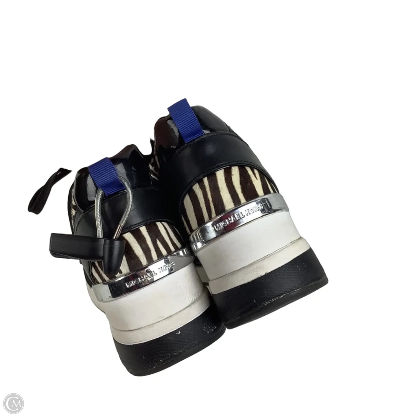 Shoes Designer By Michael Kors In Zebra Print, Size: 9
