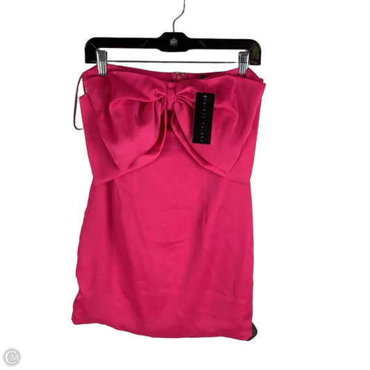 Dress Party Short Mini By Cmc In Pink, Size: M