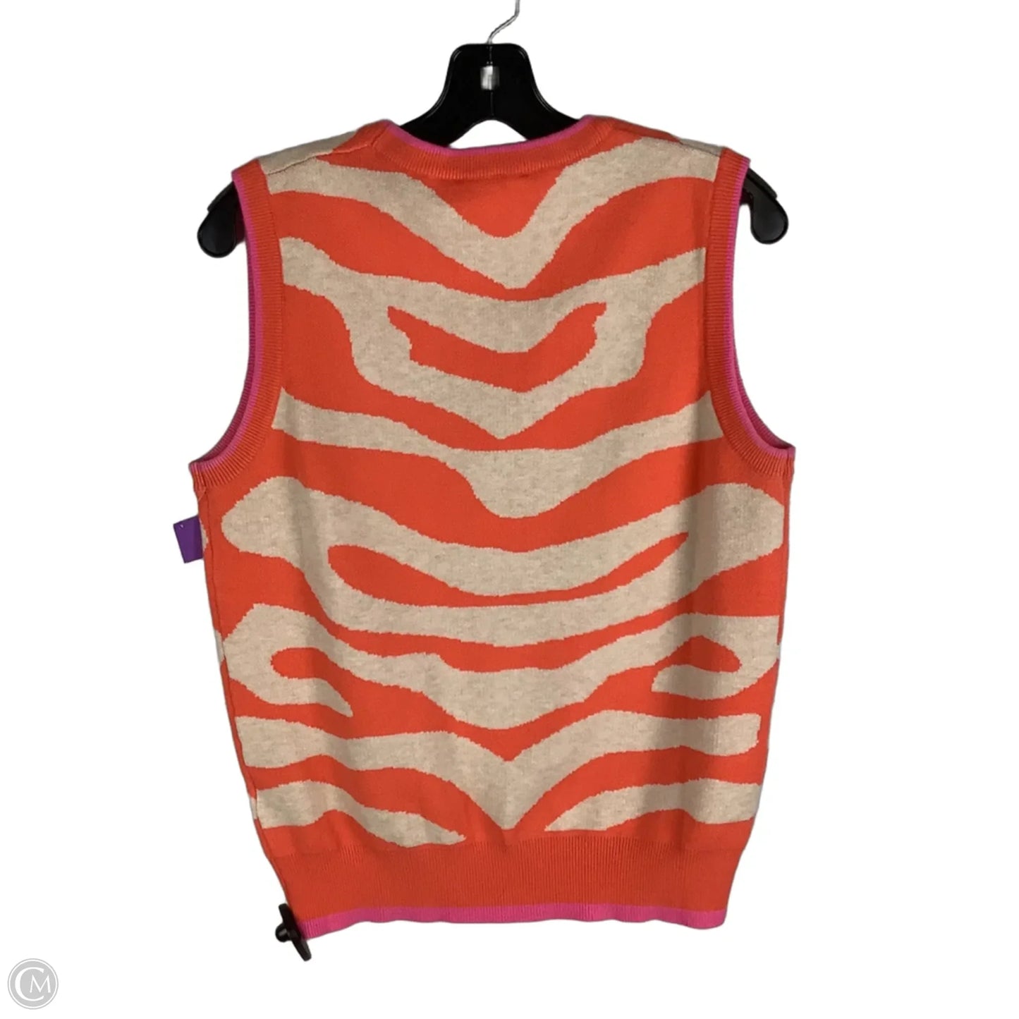 Top Sleeveless By Thml In Animal Print, Size: M
