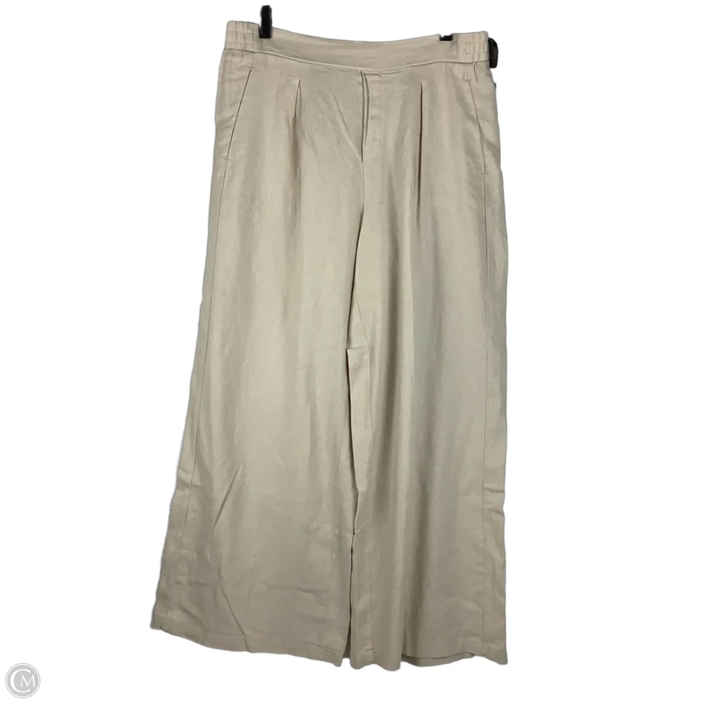 Pants Linen By Jules & Leopold In Tan, Size: L