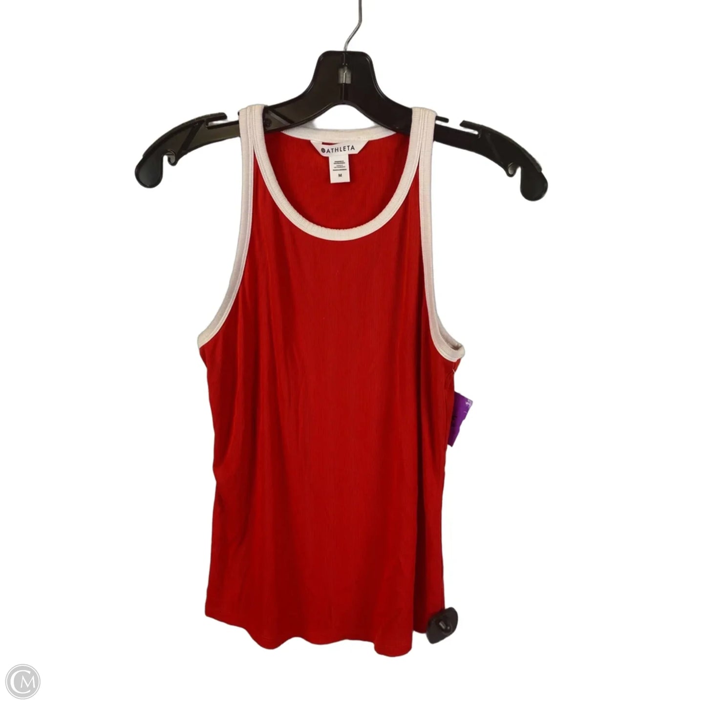 Athletic Tank Top By Athleta In Red, Size: M
