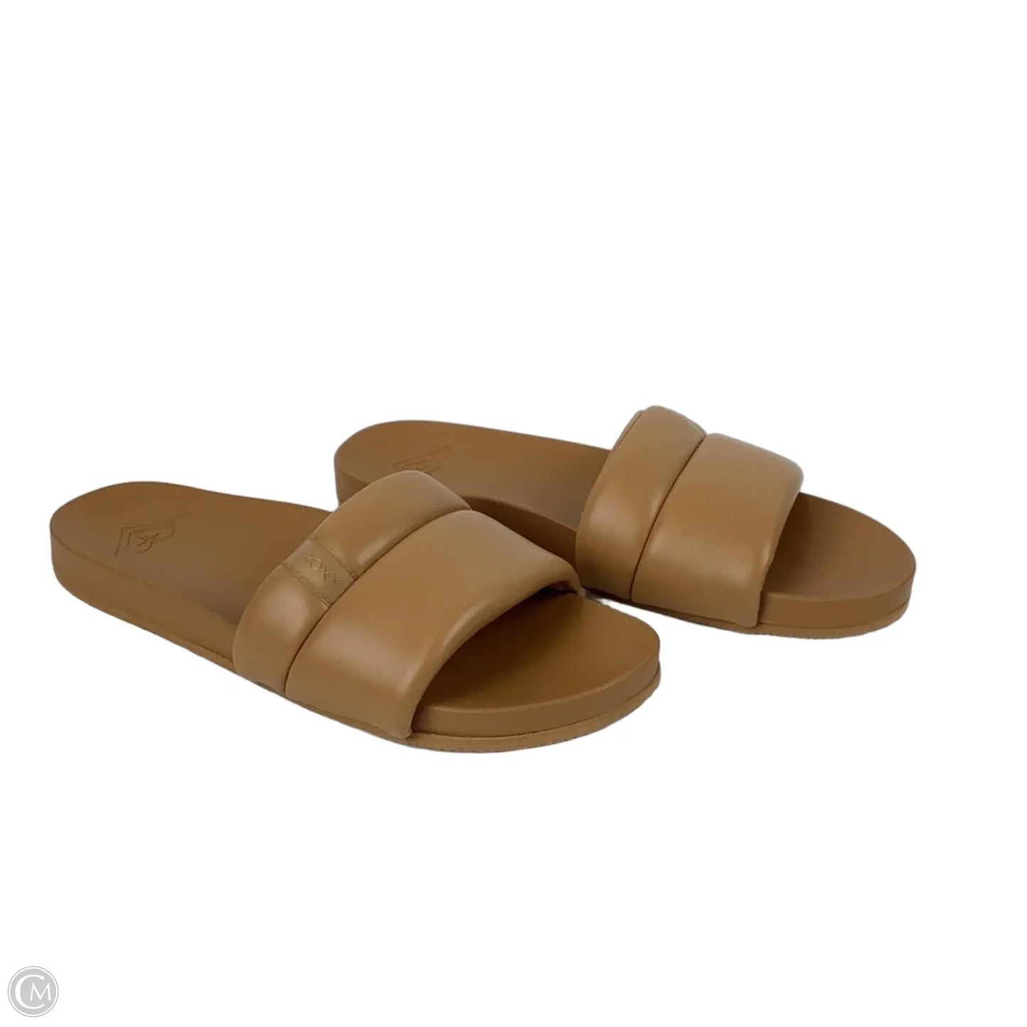 Sandals Flats By Roxy In Tan, Size: 9