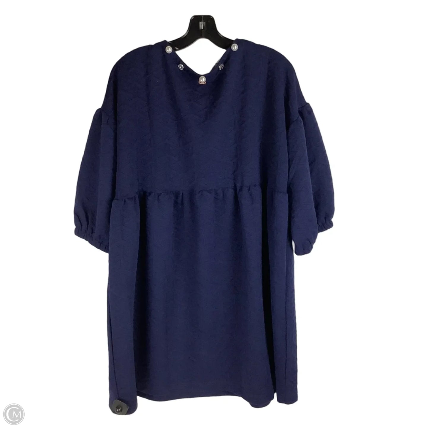 Dress Casual Short By Simply Southern In Navy, Size: L