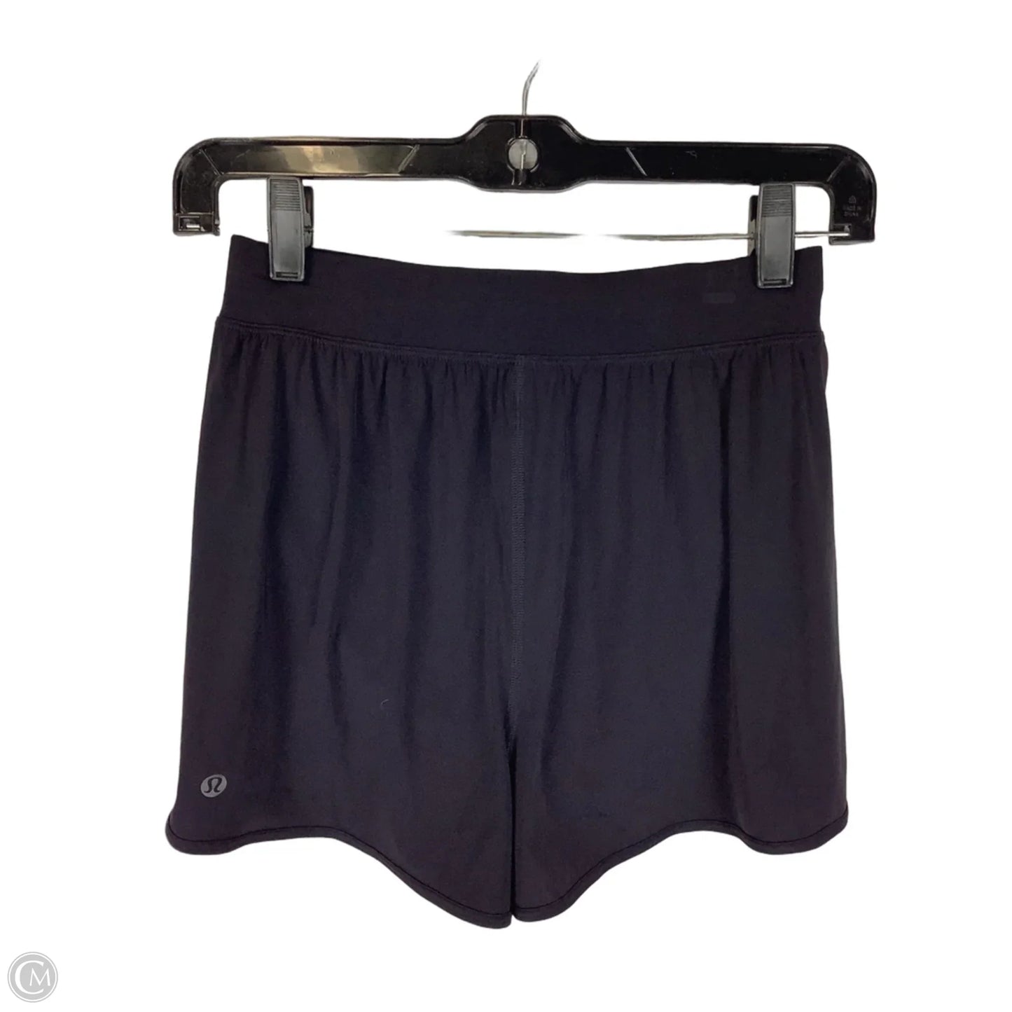 Athletic Shorts By Lululemon In Black, Size: Xxs