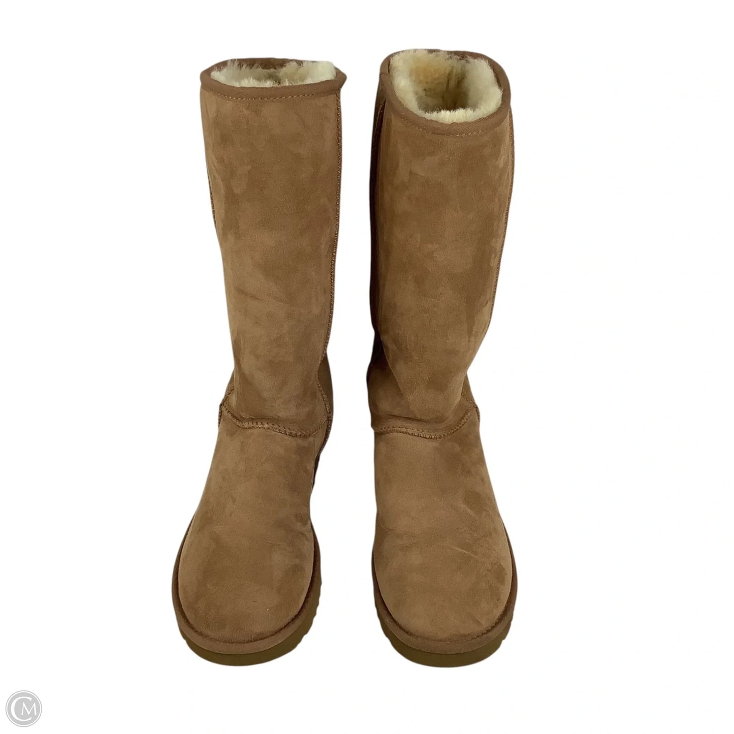 Boots Designer By Ugg In Tan, Size: 10