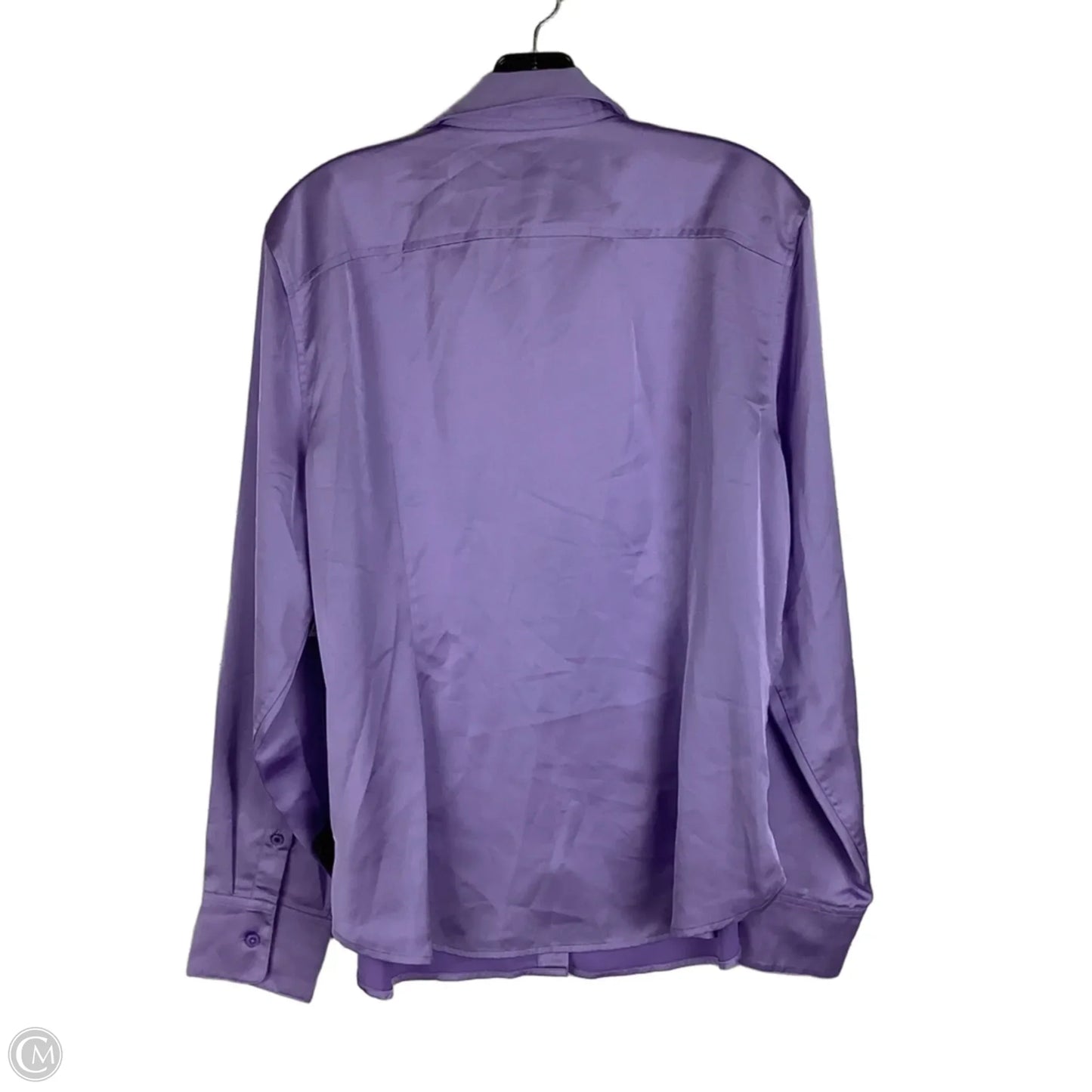 Top Long Sleeve By J. Crew In Purple, Size: L (14)