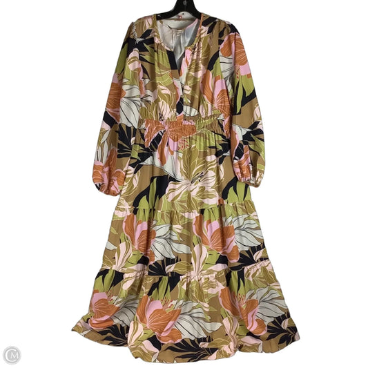 Dress Casual Maxi By Jodifl In Multi-colored, Size: L