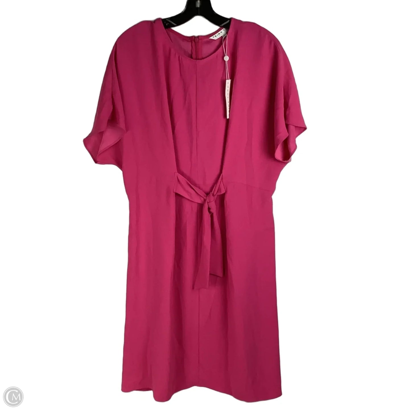 Dress Casual Midi By Trina By Trina Turk In Pink, Size: M