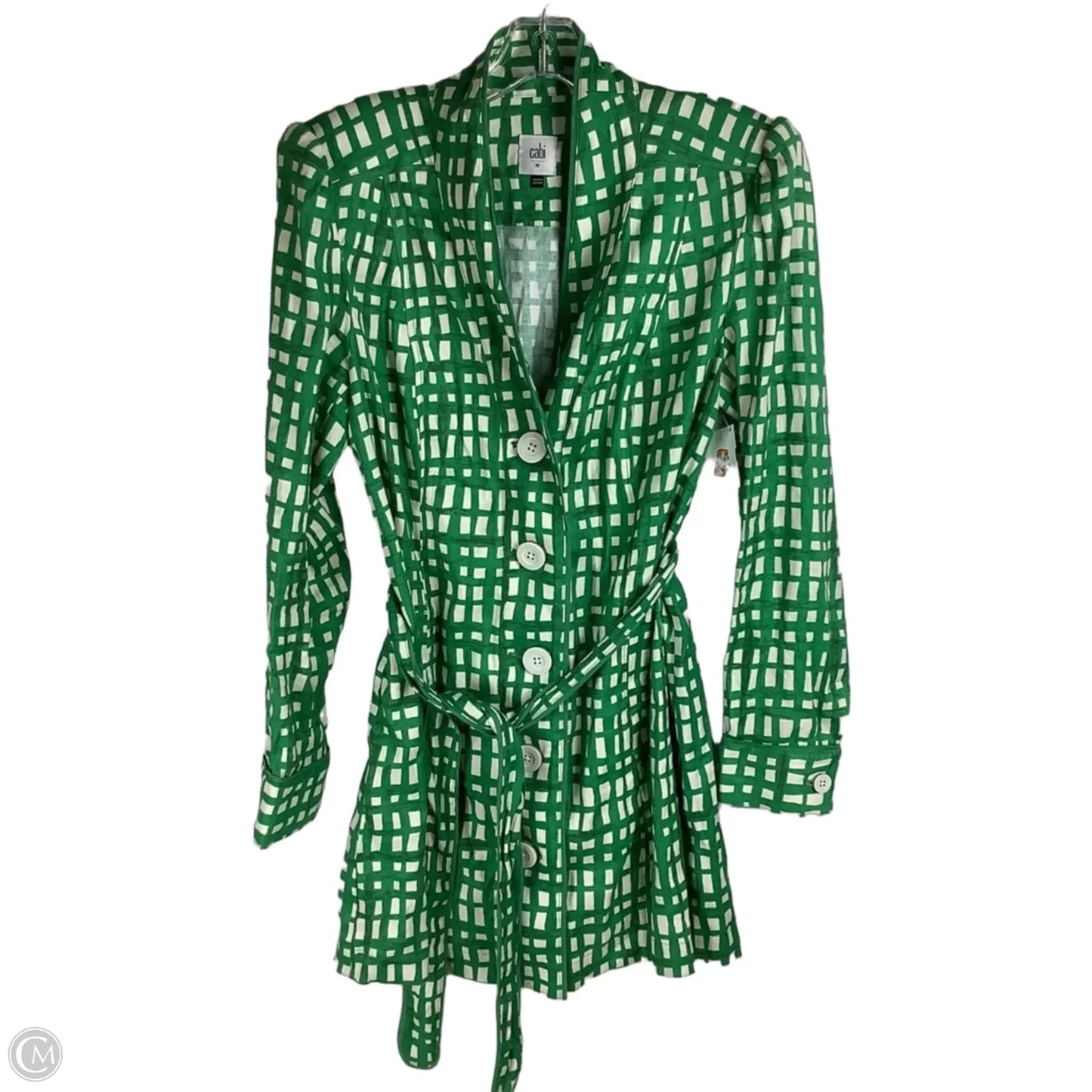 Jacket Other By Cabi In Green, Size: M