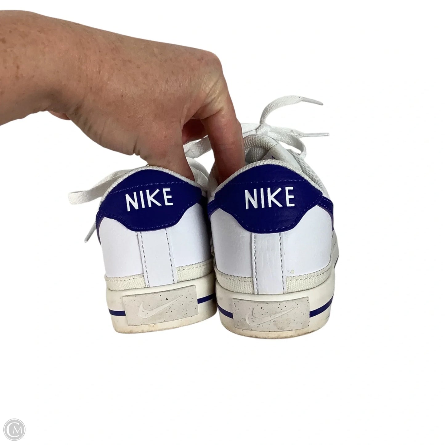 Shoes Flats By Nike In Blue, Size: 7