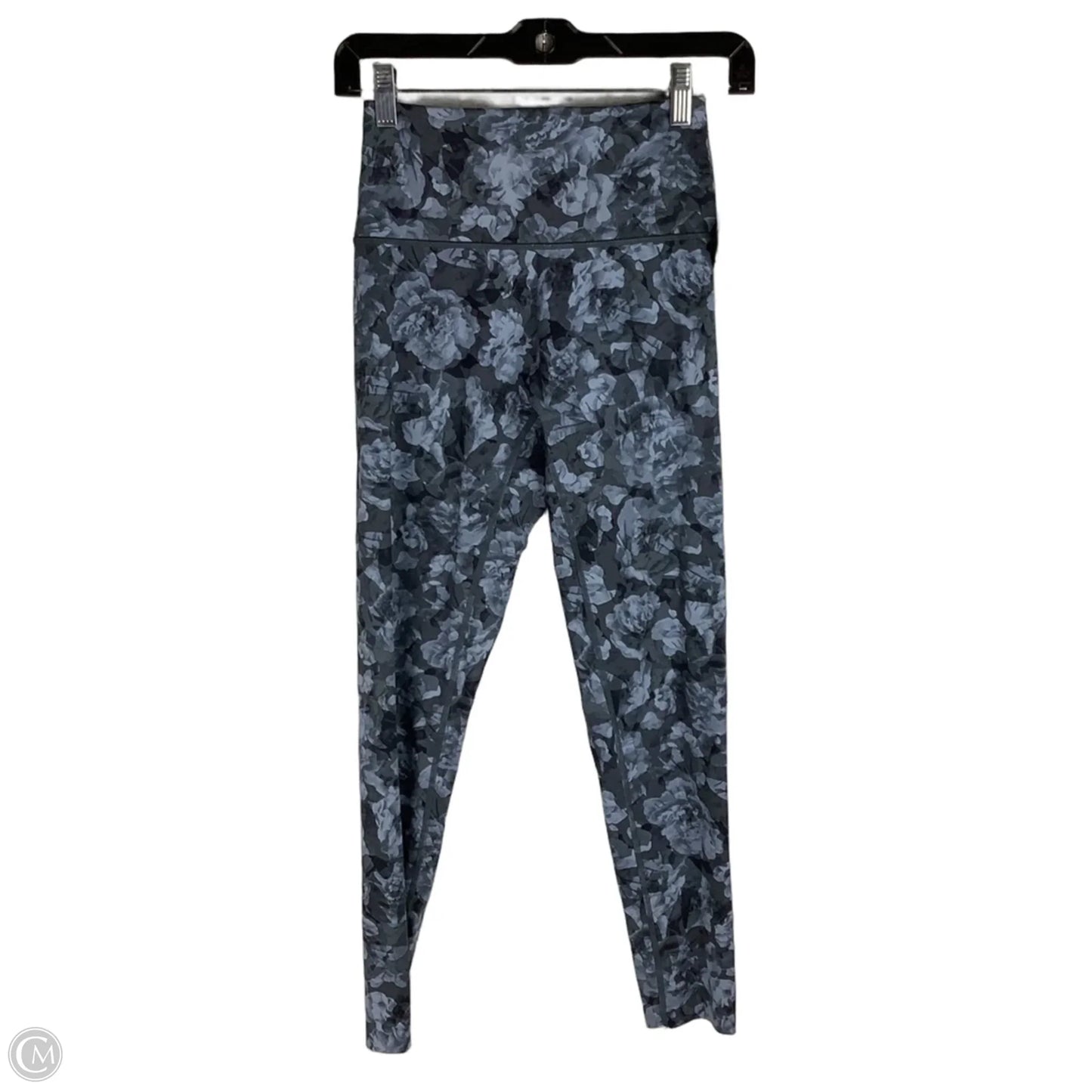 Athletic Leggings By Aerie In Floral Print, Size: M
