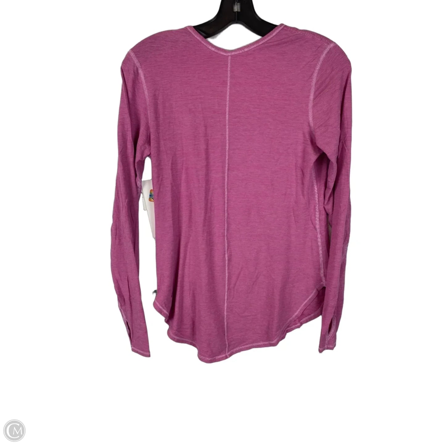 Top Long Sleeve By Lululemon In Pink, Size: 6
