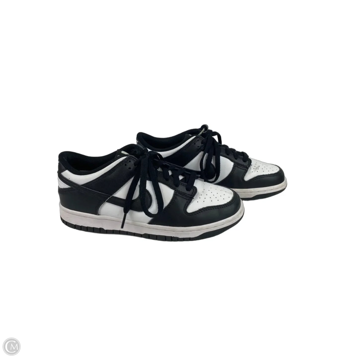 Shoes Sneakers By Nike In Black & White, Size: 7 youth/ 8.5 womens