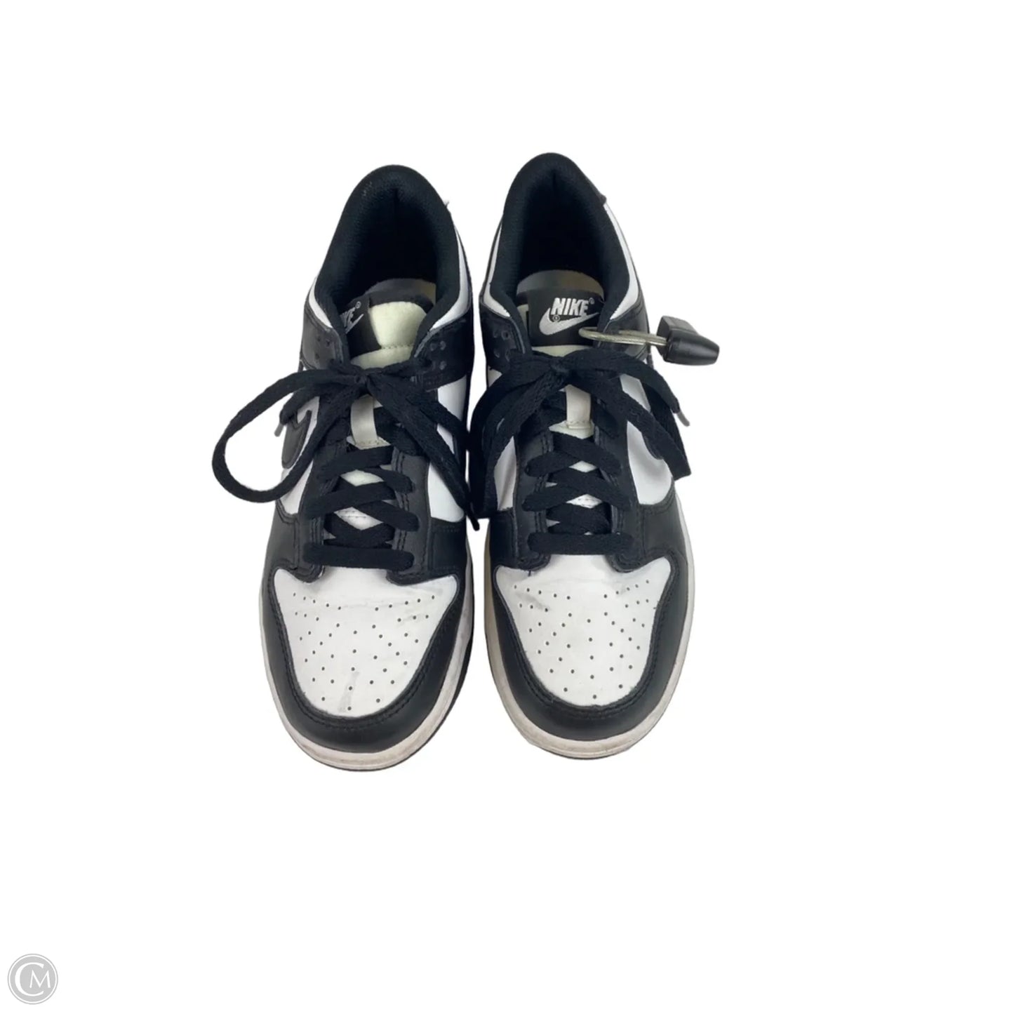 Shoes Sneakers By Nike In Black & White, Size: 7 youth/ 8.5 womens