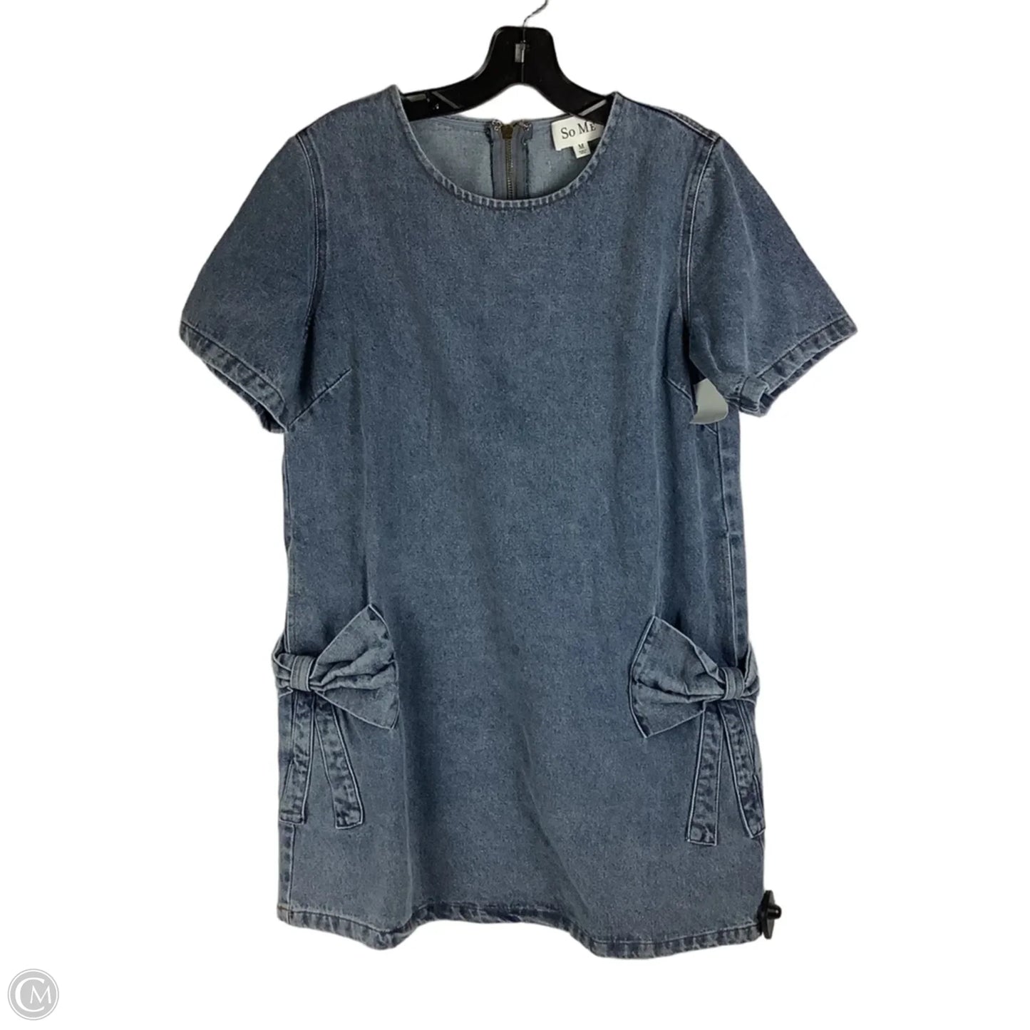 Dress Casual Short By Cmc In Blue Denim, Size: M